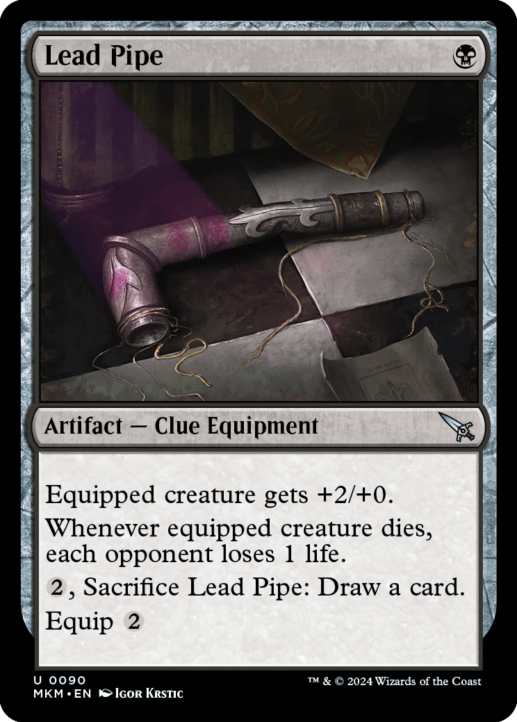 Murders at karlov manor spoilers. Mislote Leadpipe.