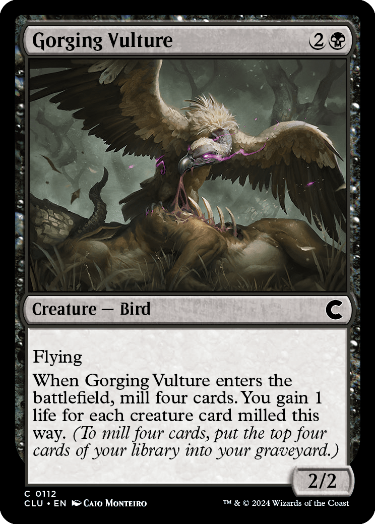 《貪る禿鷹/Gorging Vulture》 [CLU]