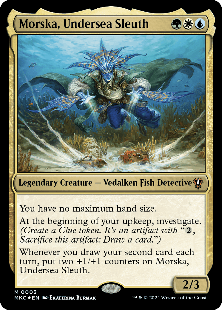 Morska, Undersea Sleuth (Traditional Foil)