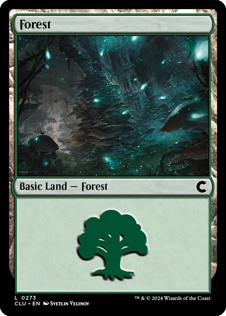 Card de Floresta 2 do Enxame Golgari