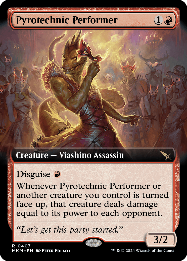 Pyrotechnic Performer