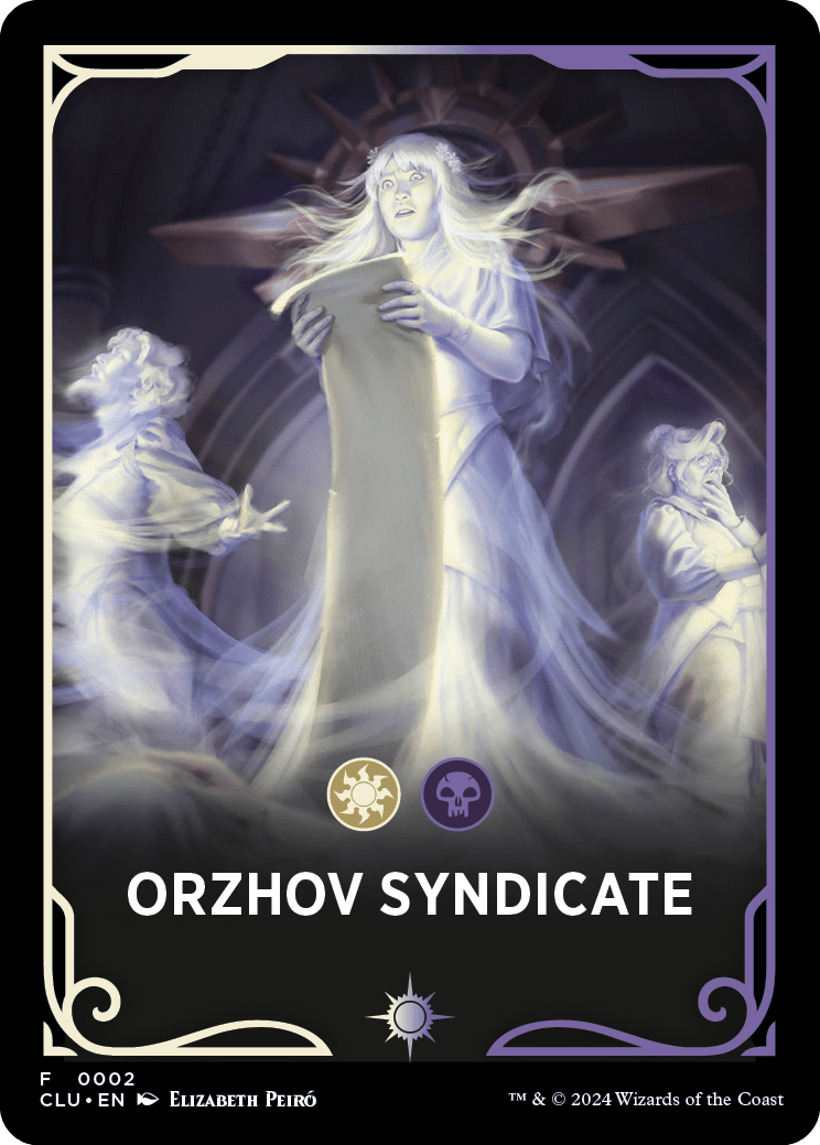 Orzhov Syndicate 1 Ravnica Booster theme card