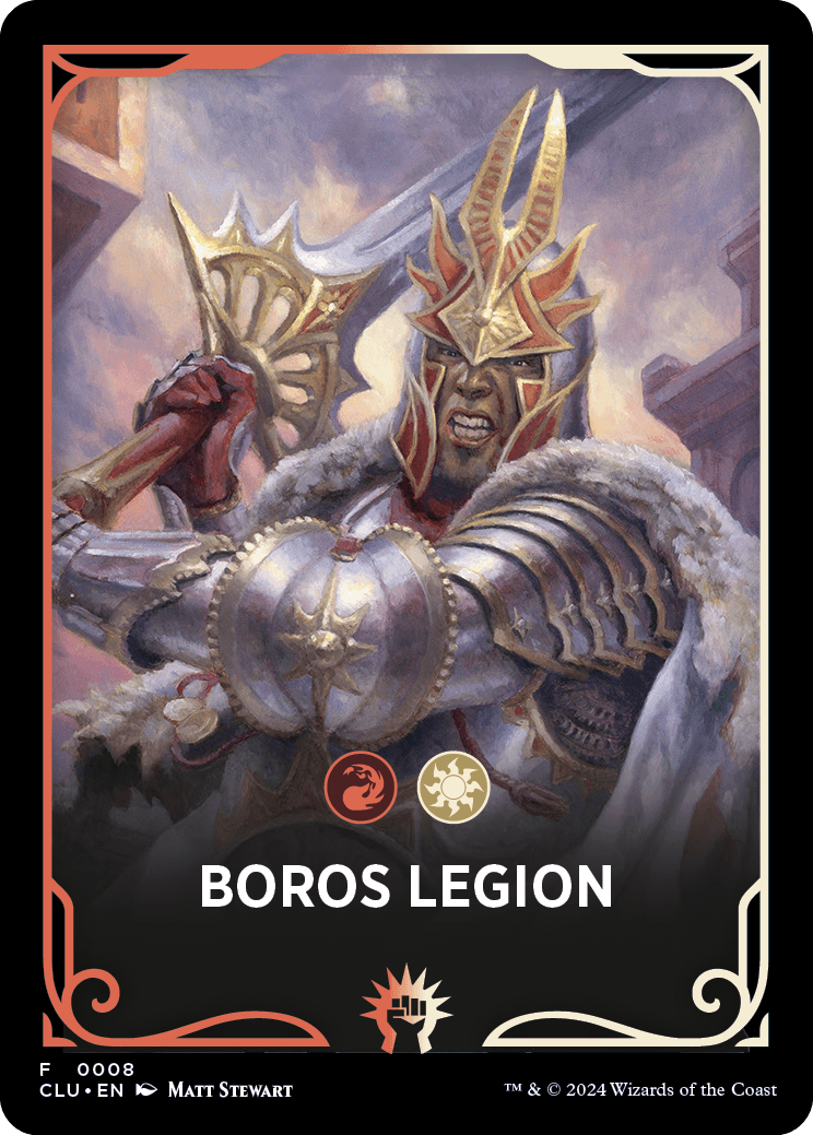 Boros Legion 2 Ravnica Booster theme card