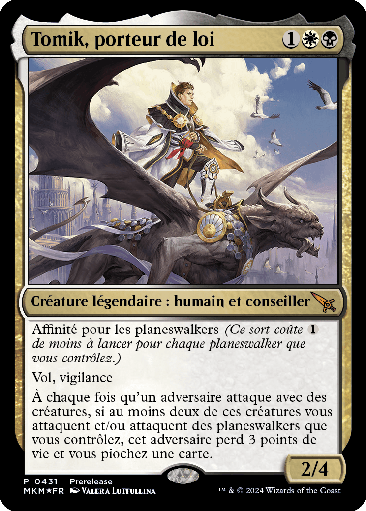 Tomik, porteur de loi (exclusif au Pack d'avant-première)