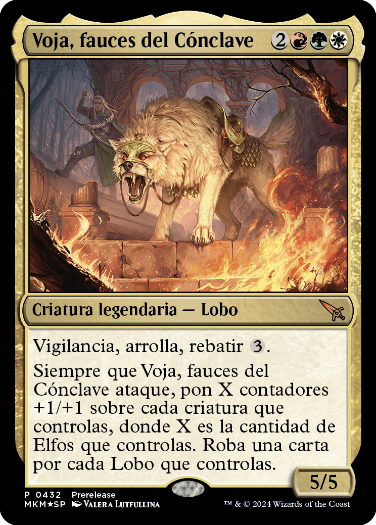 Voja, fauces del Cónclave (carta exclusiva de los Packs de Presentación)