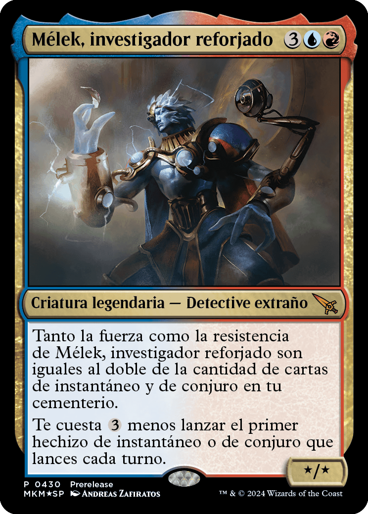 Mélek, investigador reforjado (carta exclusiva de los Packs de Presentación)