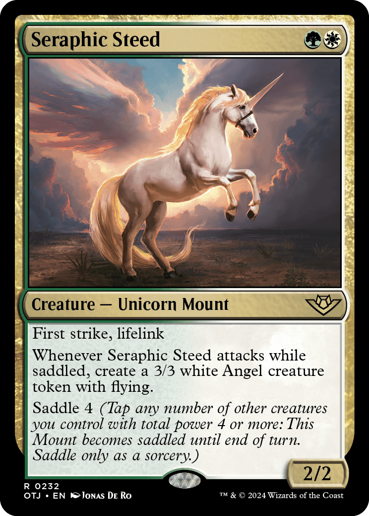 《熾天使の馬/Seraphic Steed》 [OTJ]