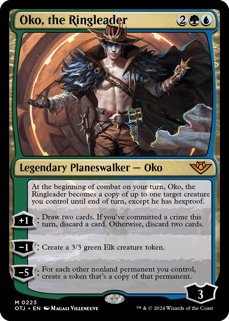 Oko, the Ringleader card