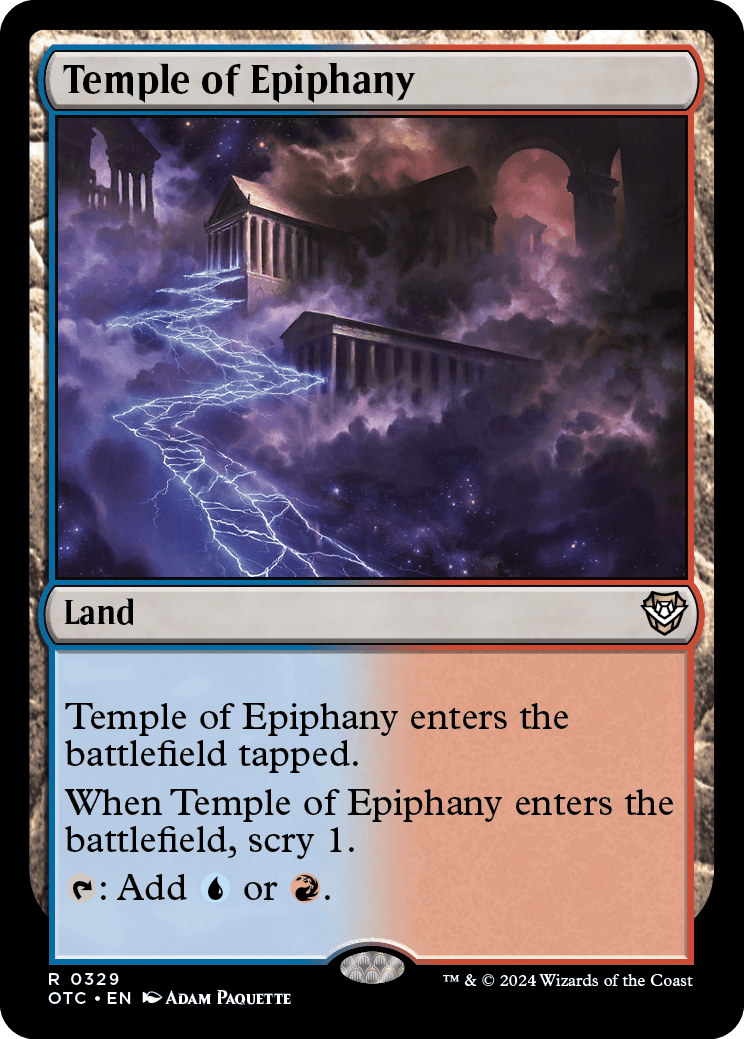 《天啓の神殿/Temple of Epiphany》 [OTC]