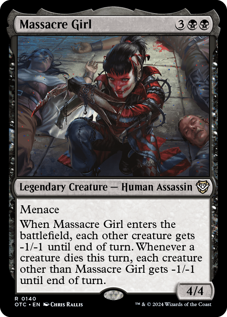 《虐殺少女/Massacre Girl》 [OTC]