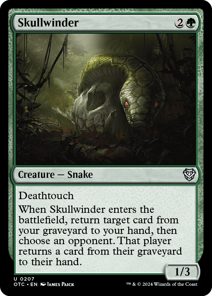 《髑髏蛇/Skullwinder》 [OTC]