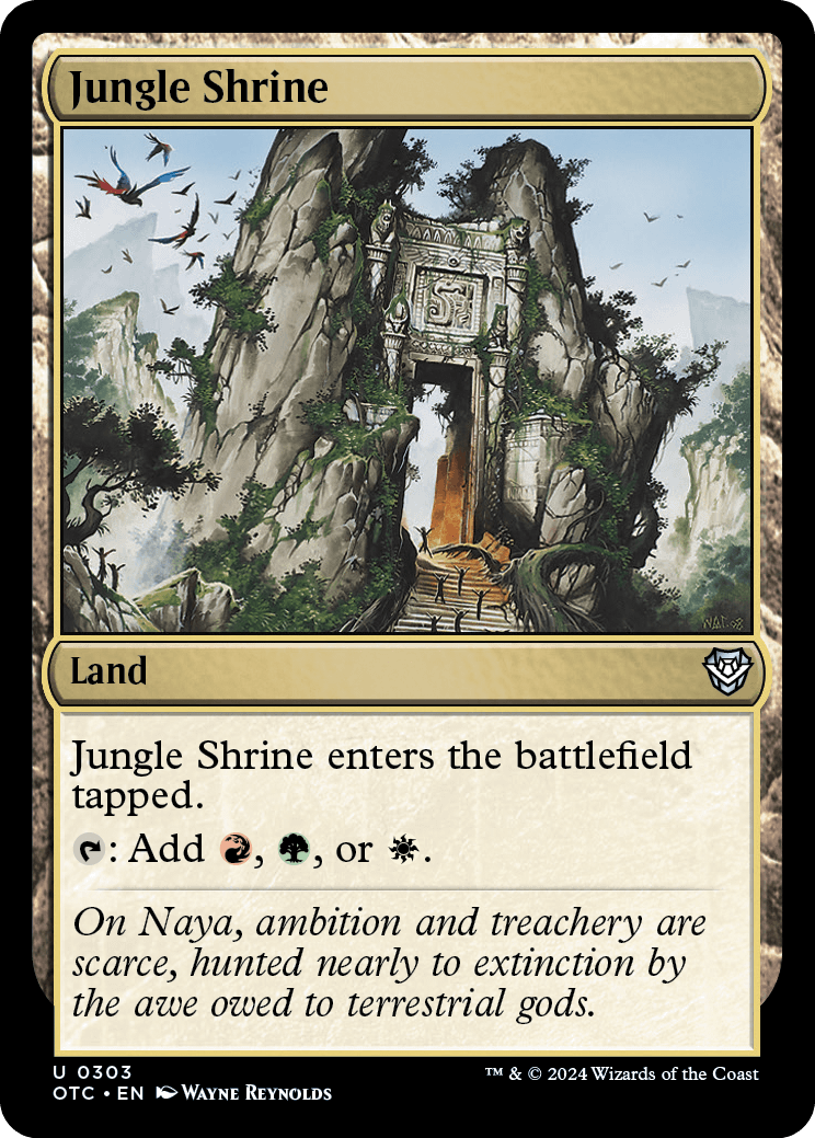 《ジャングルの祭殿/Jungle Shrine》 [OTC]