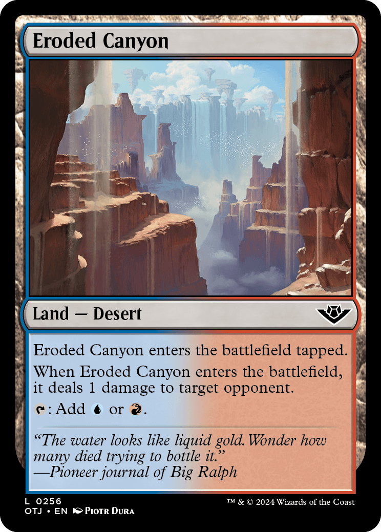 《浸食された渓谷/Eroded Canyon》 [OTJ]