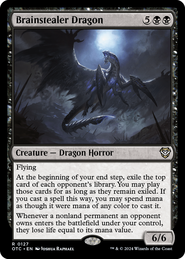 《ブレインスティーラー・ドラゴン/Brainstealer Dragon》 [OTC]