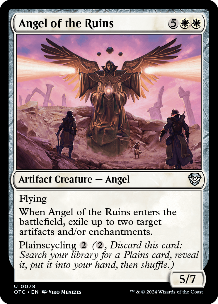 《遺跡の天使/Angel of the Ruins》 [OTC]