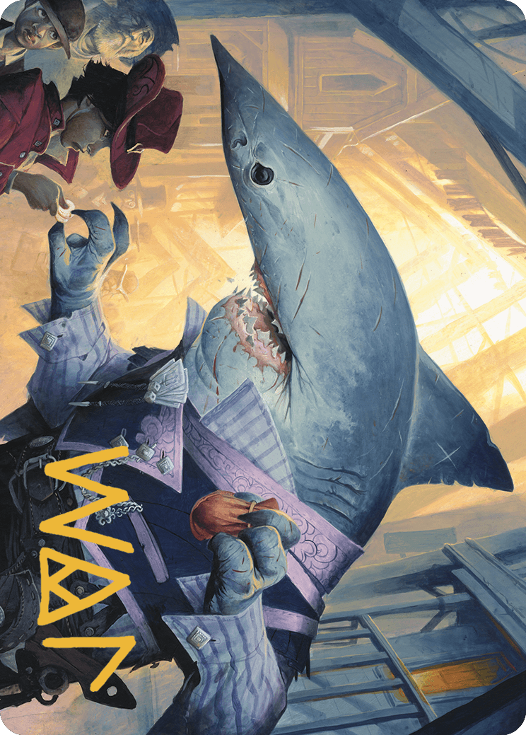Card de arte 6/54 Tubarão Agiota