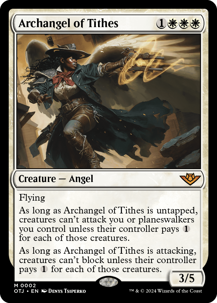 《徴税の大天使/Archangel of Tithes》 [OTJ]