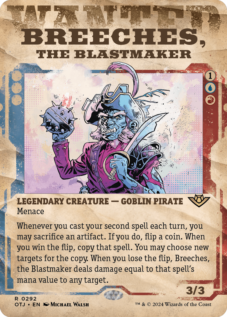《爆発の仕掛け人、ブリーチェス/Breeches, the Blastmaker》 [OTJ]