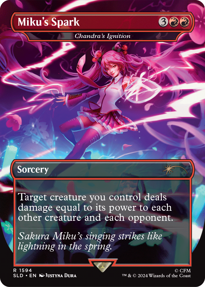 Chandra's Ignition as Miku's Spark