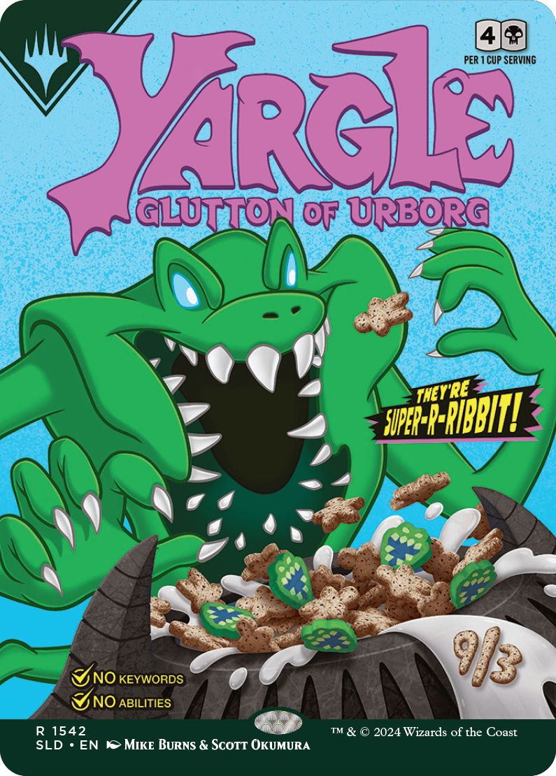 Yargle, Glutton of Urborg face A