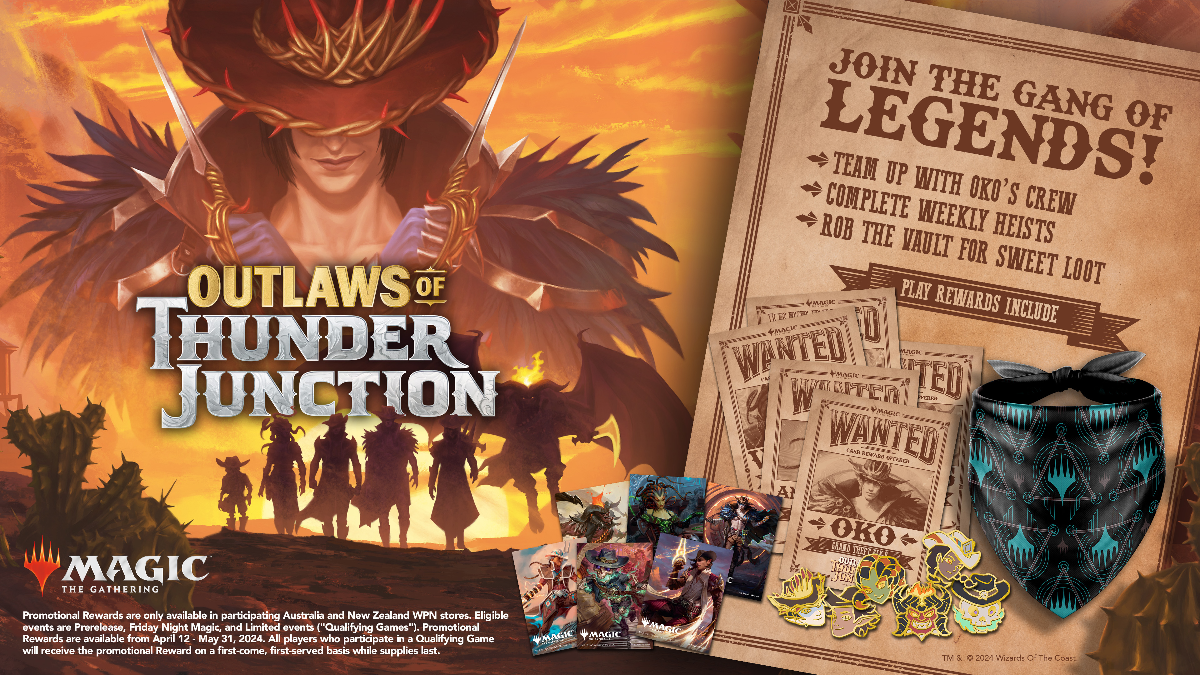 Outlaws of Thunder Junction Heist Season Join Oko's Gang of Legends ad