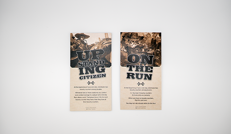 Outlaws of Thunder Junction Commander Party Event Cards