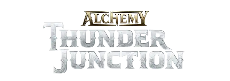 Alchemy: Thunder Junction logo