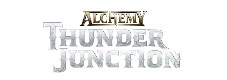 Alchemy: Thunder Junction Logo