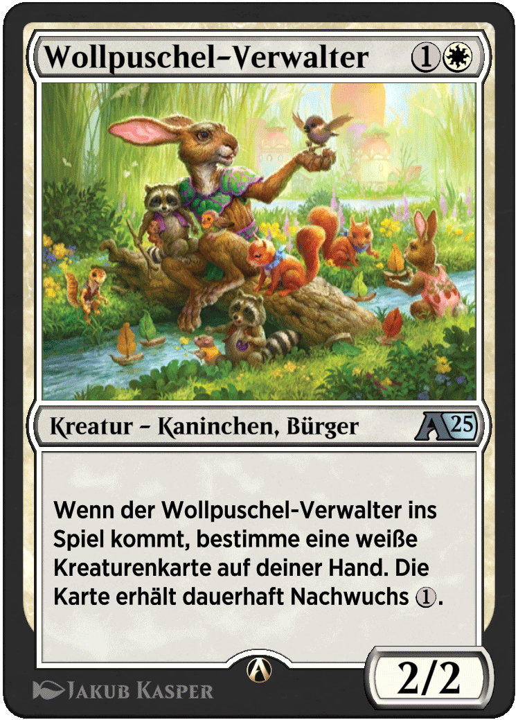 Wollpuschel-Verwalter