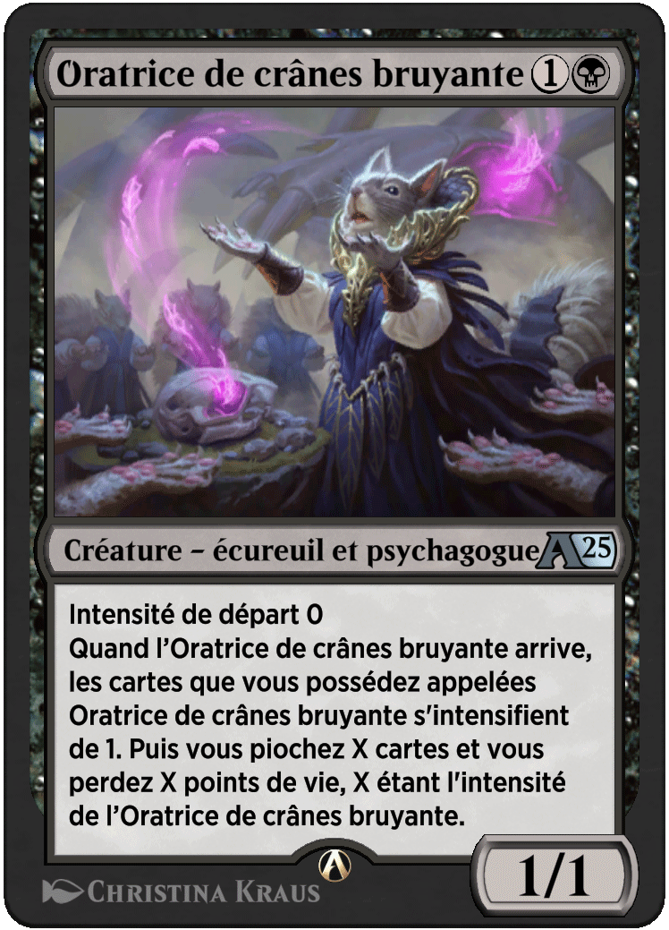 Oratrice de crânes bruyante