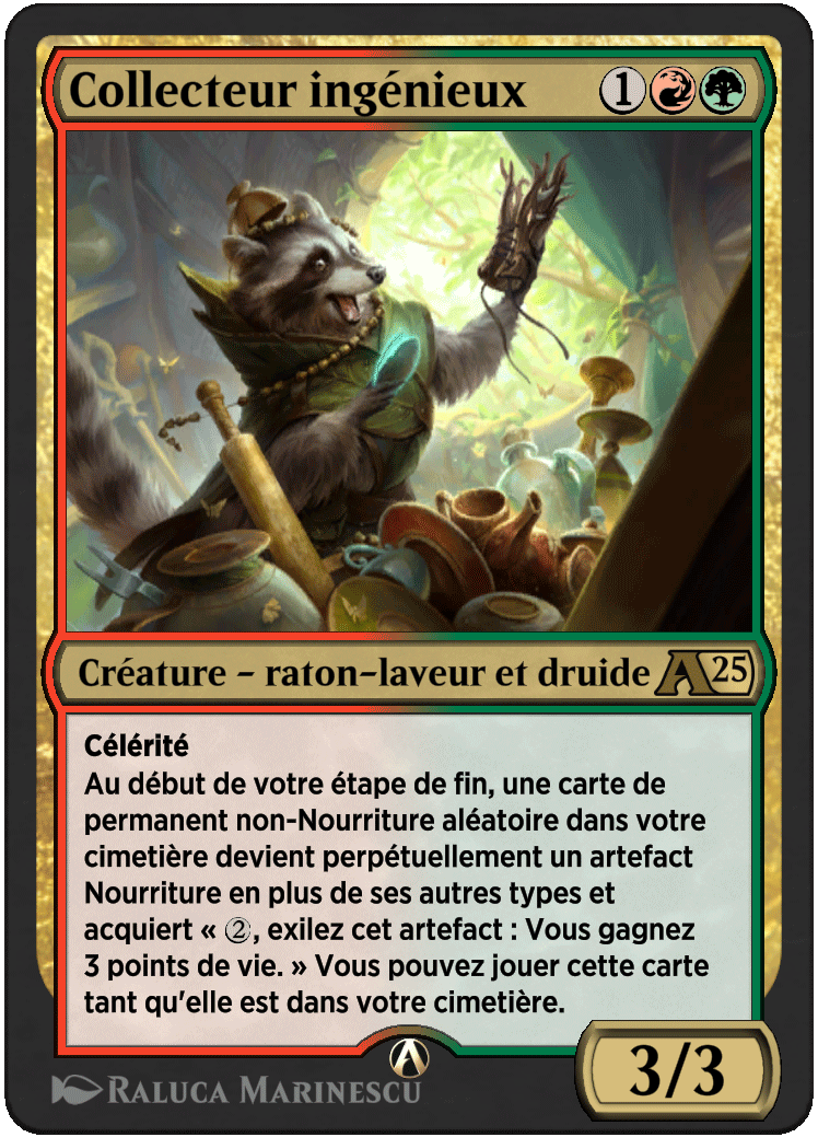 Collecteur ingénieux