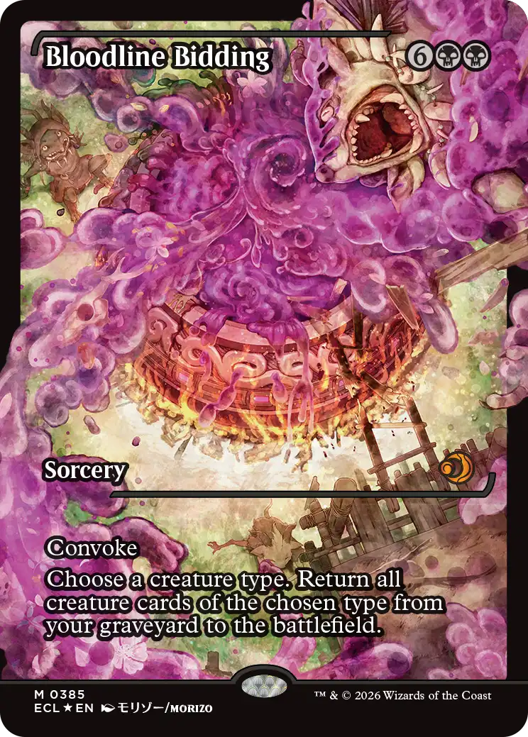 《血統の召集/Bloodline Bidding》 [ECL]