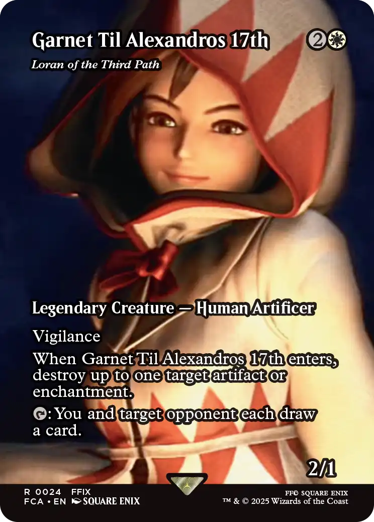《ガーネット・ティル・アレクサンドロス17世（第三の道のロラン）/Garnet Til Alexandros 17th（Loran of the Third Path）》 [FCA]