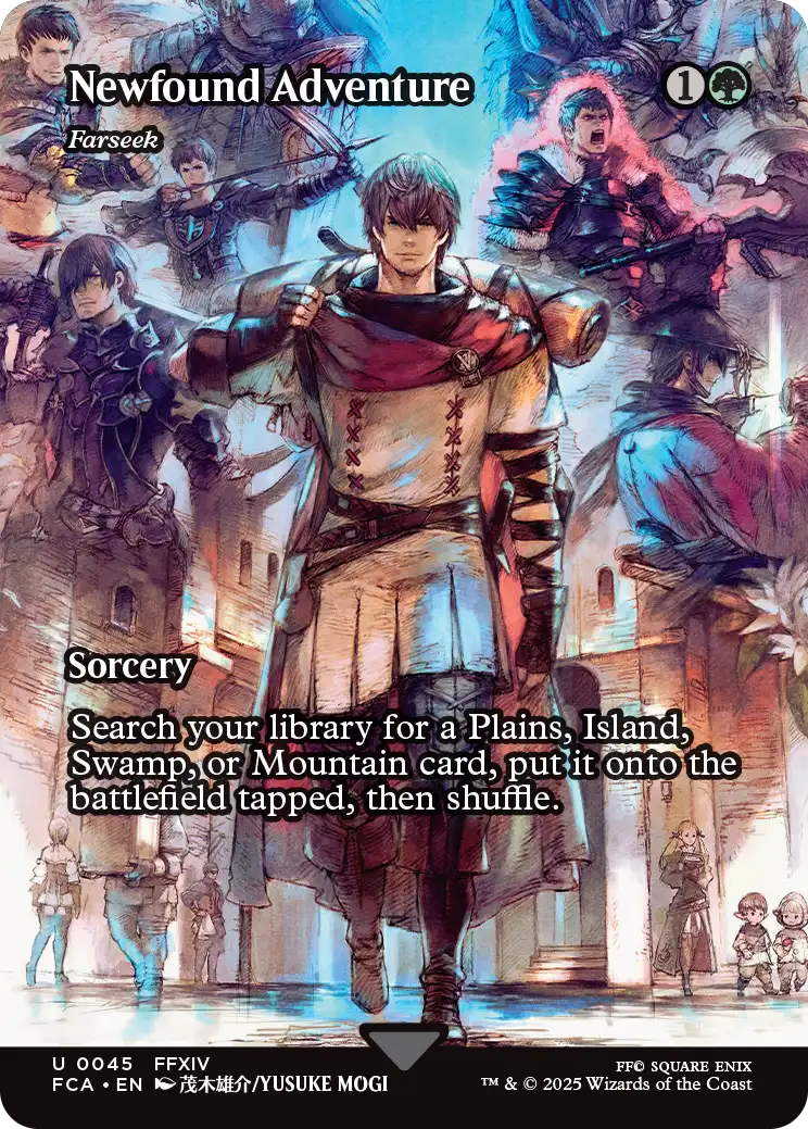 《新たなる冒険（遥か見）/Newfound Adventure（Farseek）》 [FCA]