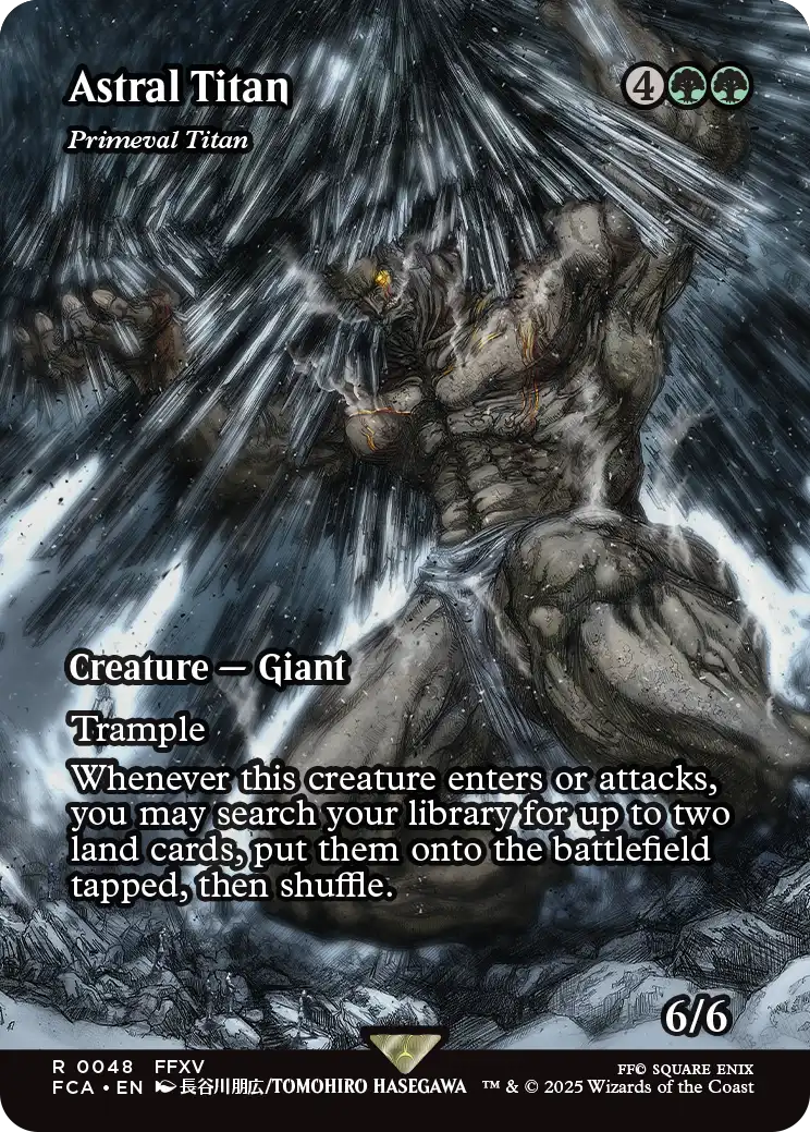 《巨神タイタン（原始のタイタン）/Astral Titan（Primeval Titan）》 [FCA]