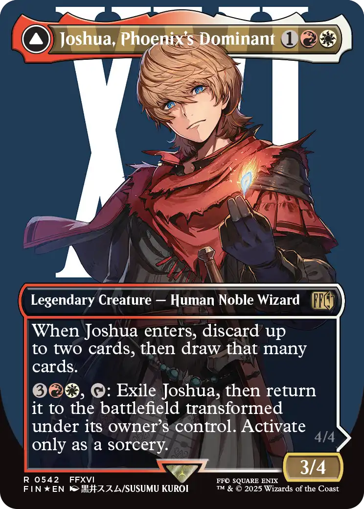 《フェニックスのドミナント、ジョシュア/Joshua, Phoenix's Dominant // Phoenix, Warden of Fire》 [FIN]