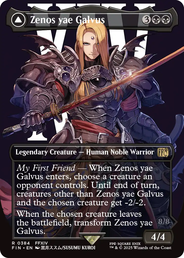 《ゼノス・イェー・ガルヴァス/Zenos yae Galvus // Shinryu, Transcendent Rival》 [FIN]