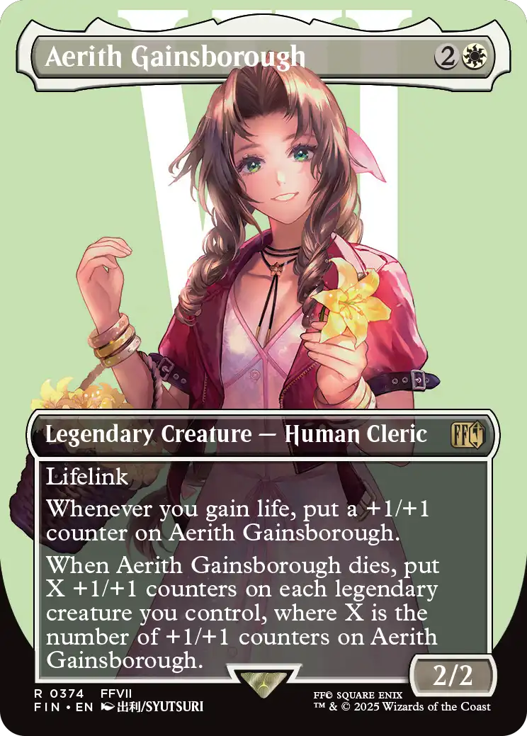 《エアリス・ゲインズブール/Aerith Gainsborough》 [FIN]