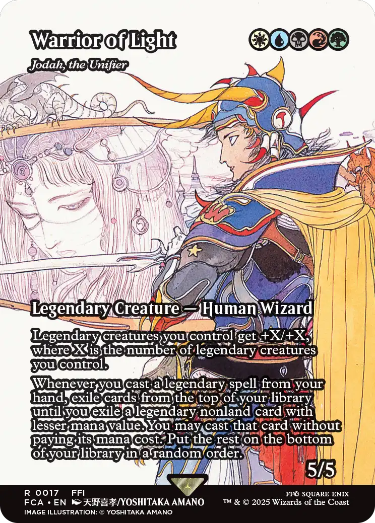 《光の戦士（統べるもの、ジョダー）/Warrior of Light（Jodah, the Unifier）》 [FCA]