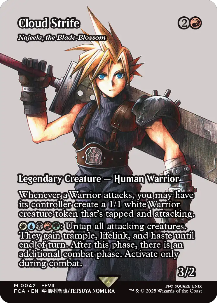 Cloud Strife (Najeela, the Blade-Blossom)