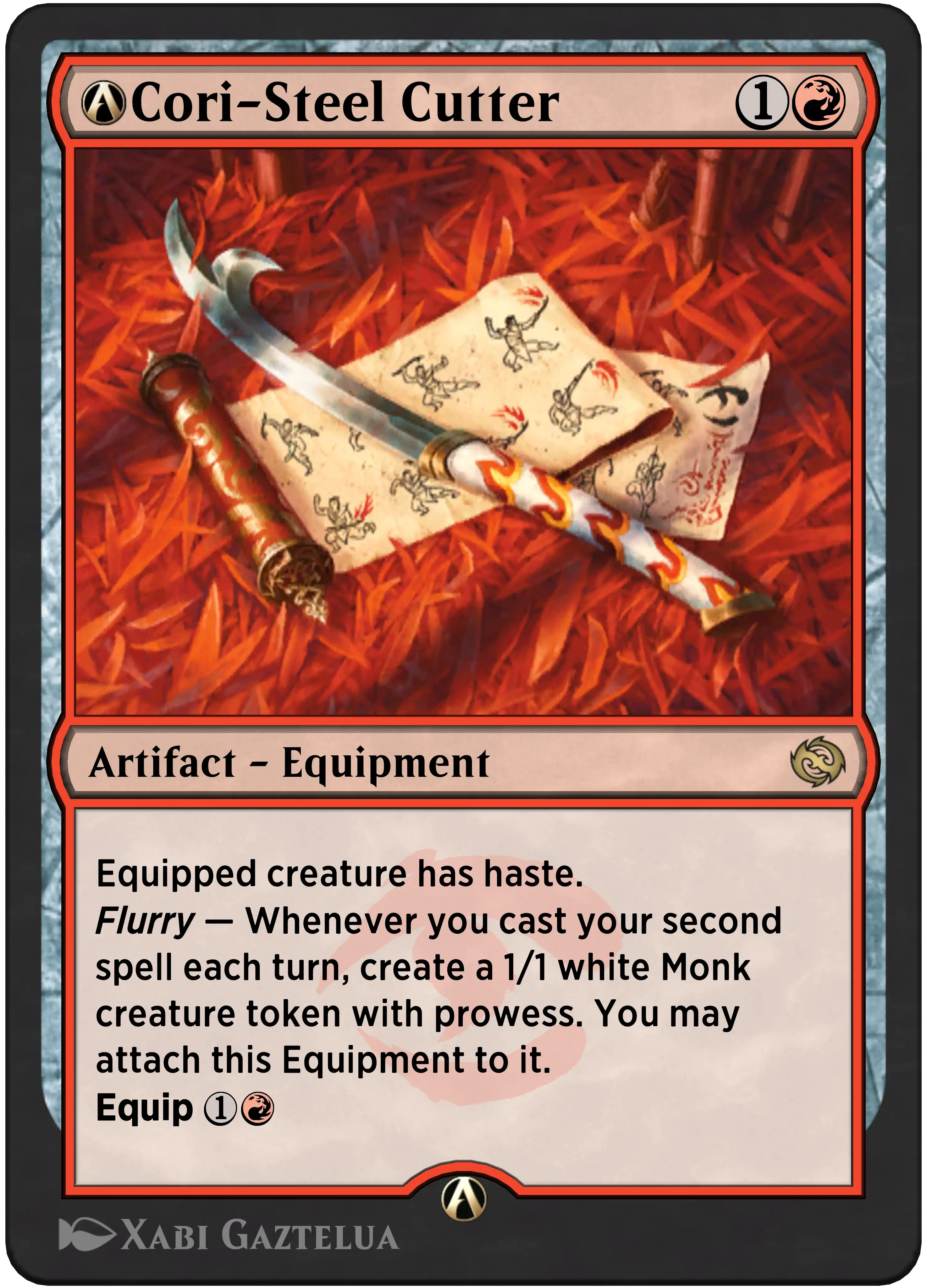 A-Cori-Steel Cutter rebalanced Alchemy card