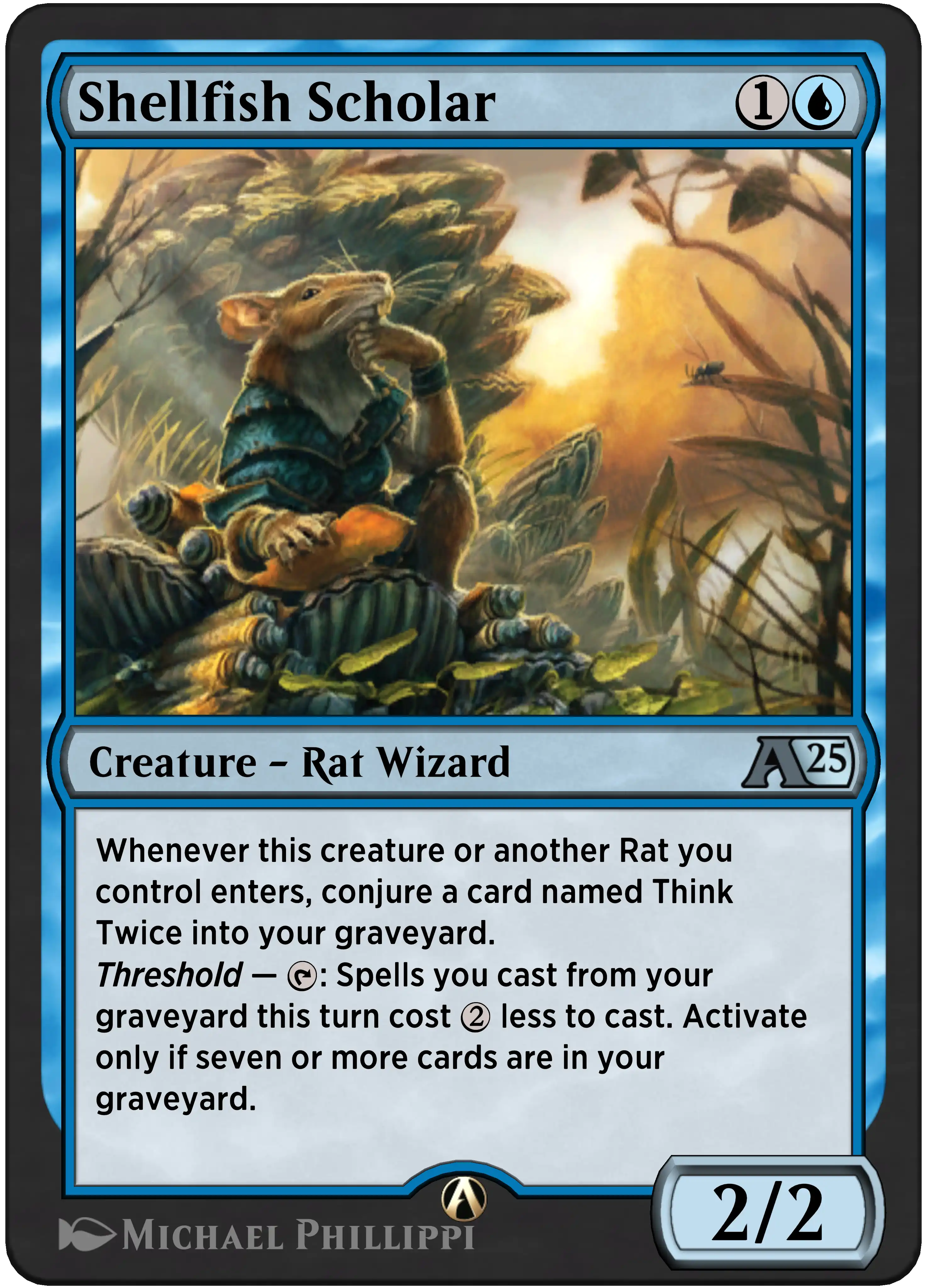 Shellfish Scholar rebalanced Alchemy card