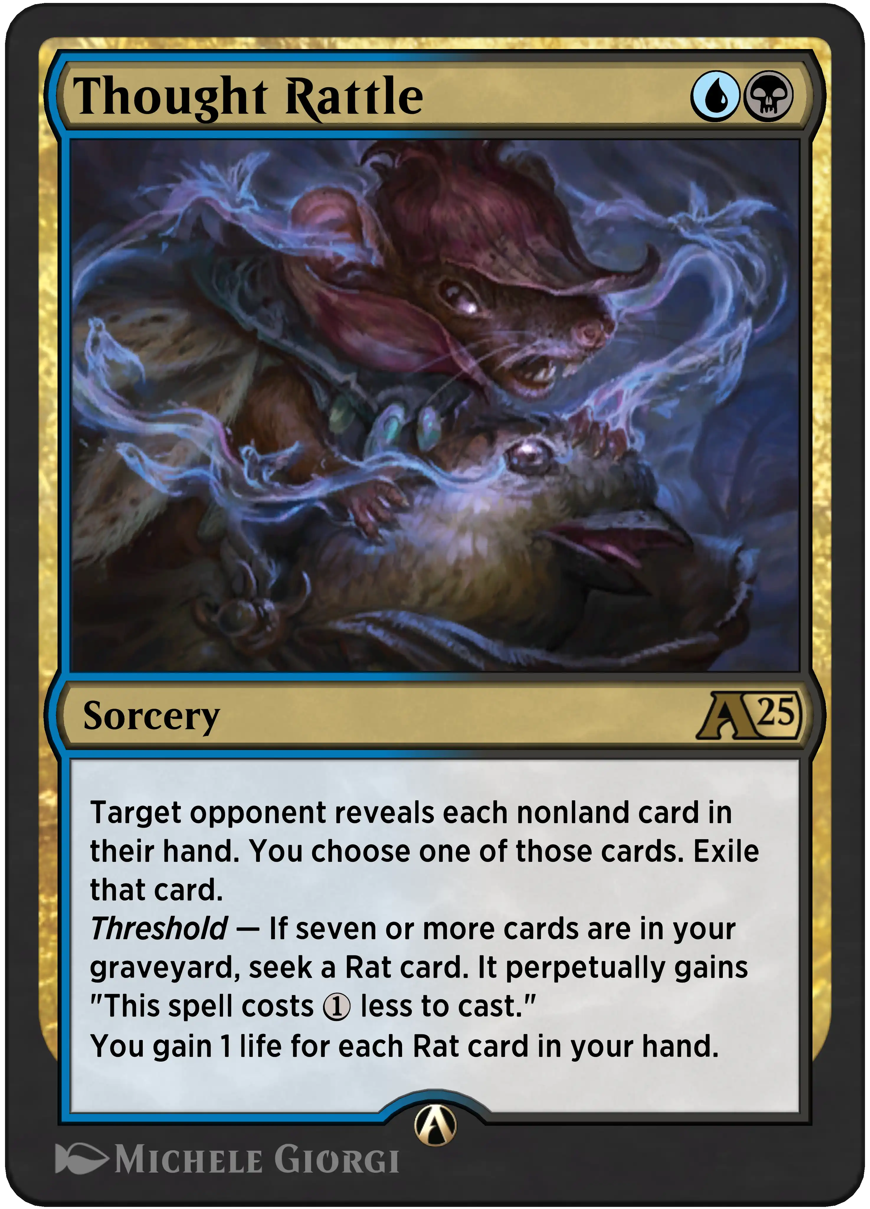 Thought Rattle rebalanced Alchemy card