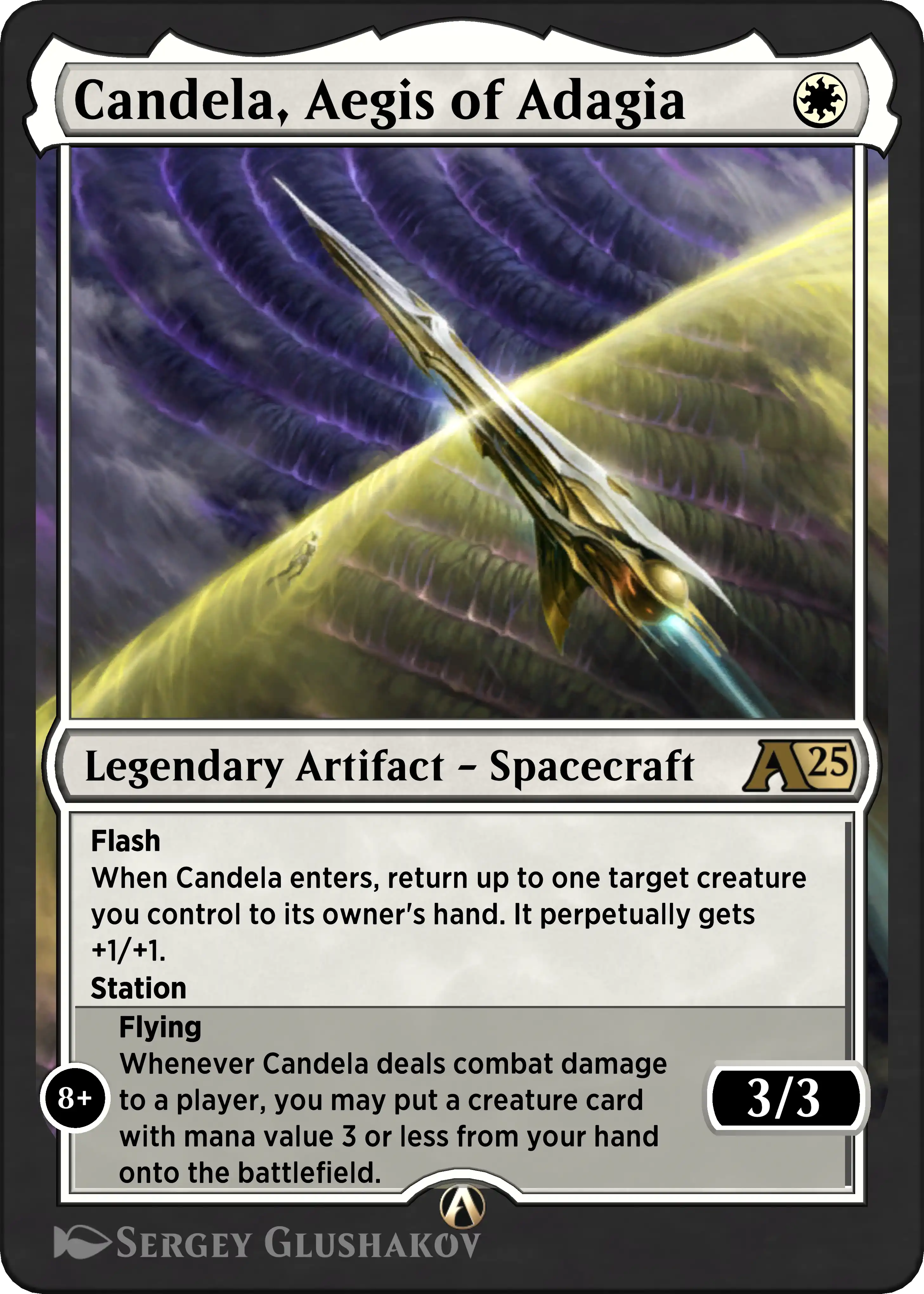Candela, Aegis of Adagia rebalanced Alchemy card