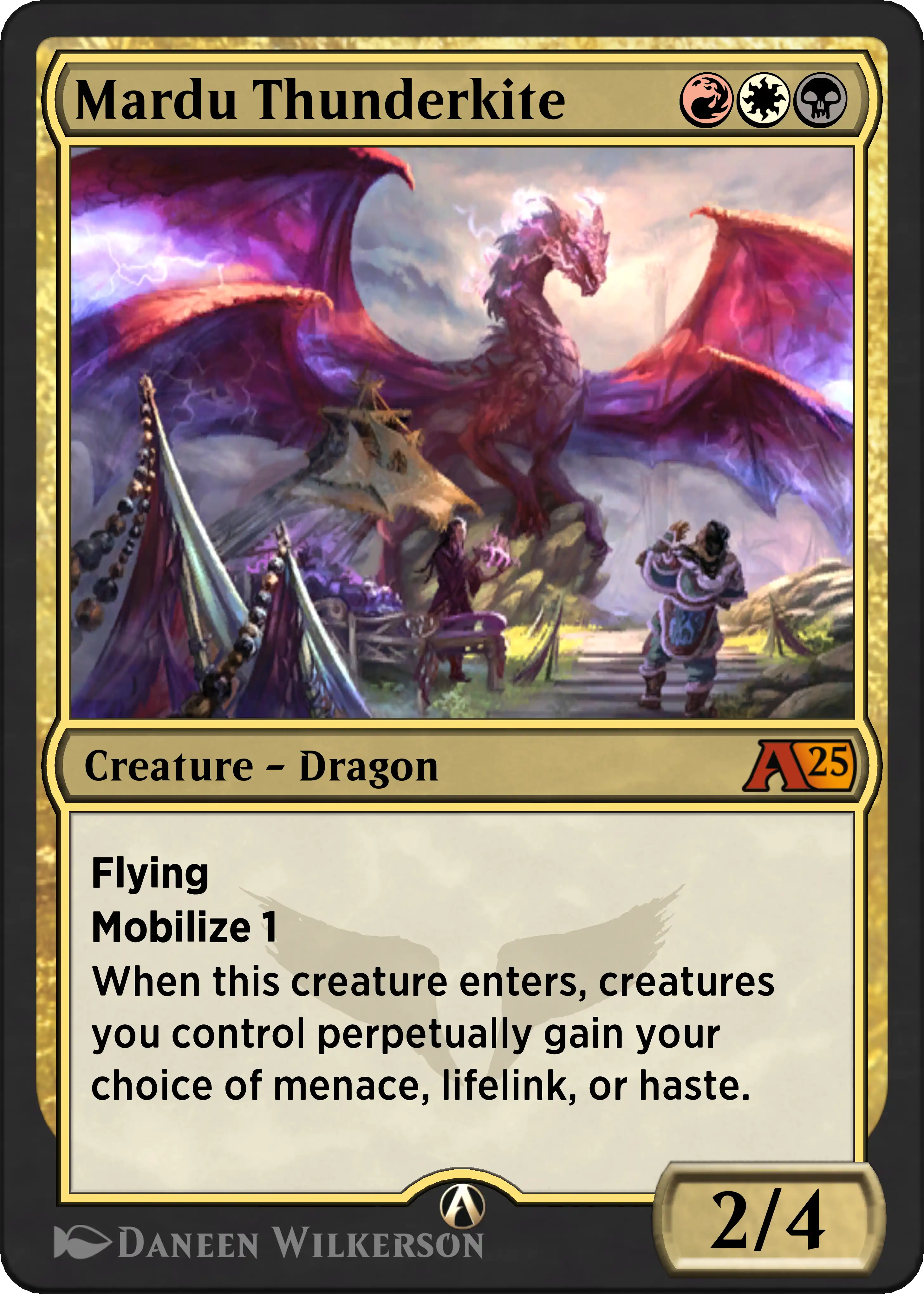 Mardu Thunderkite rebalanced Alchemy card