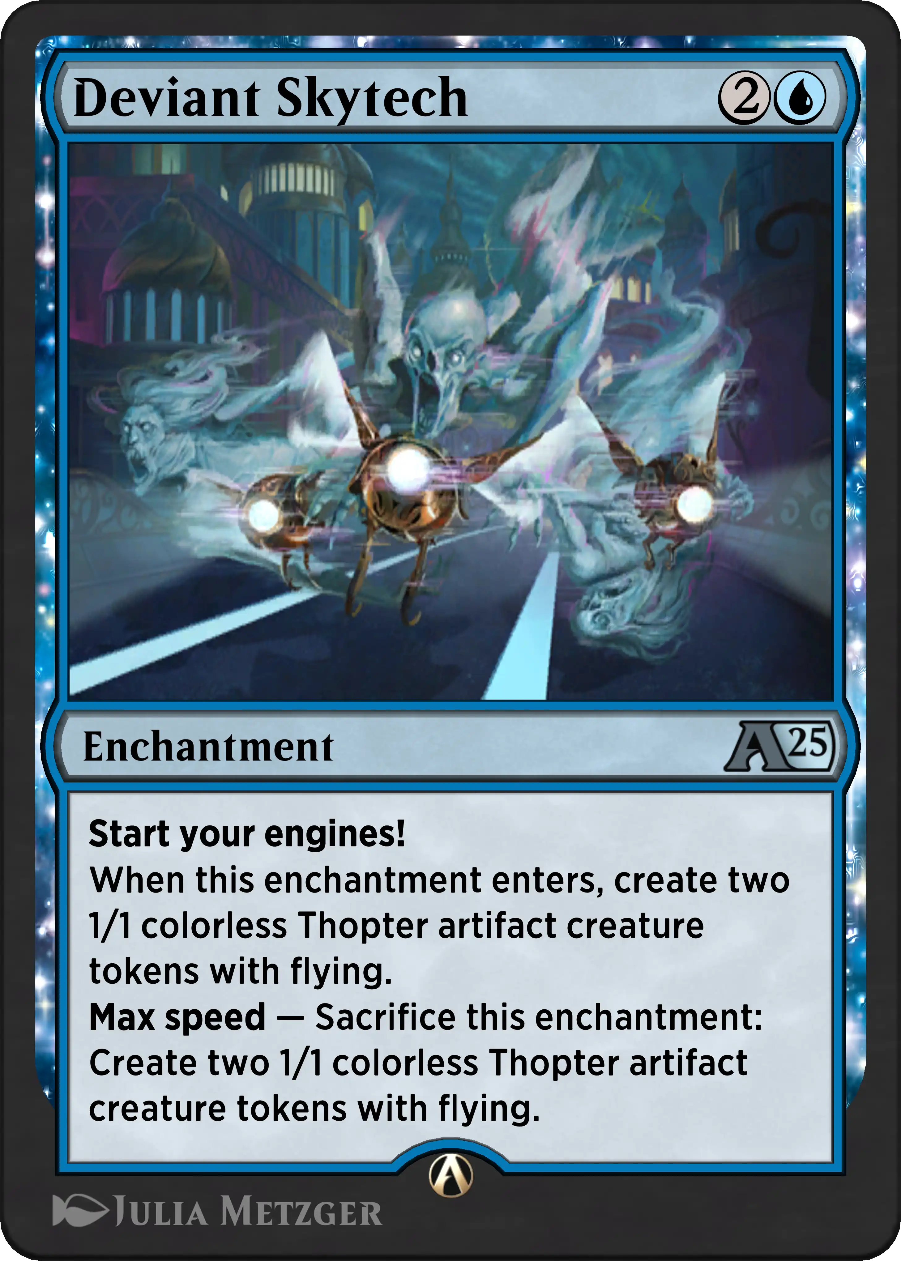 Deviant Skytech rebalanced Alchemy card