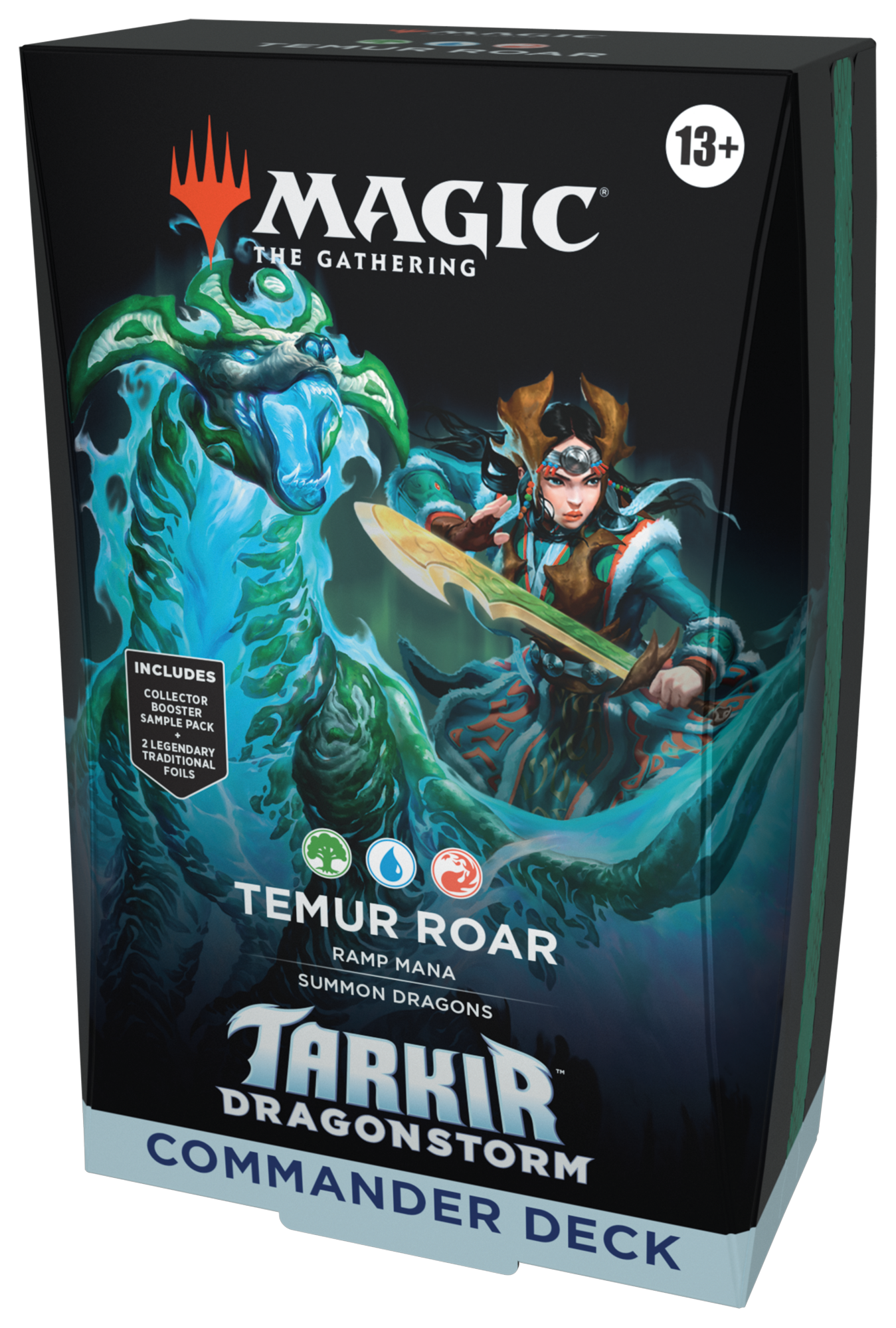 Temur Roar (Green-Blue-Red)