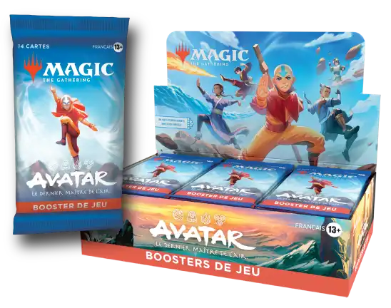 Boîte de boosters de jeu Magic: The Gathering | Avatar, le dernier maître de l’air