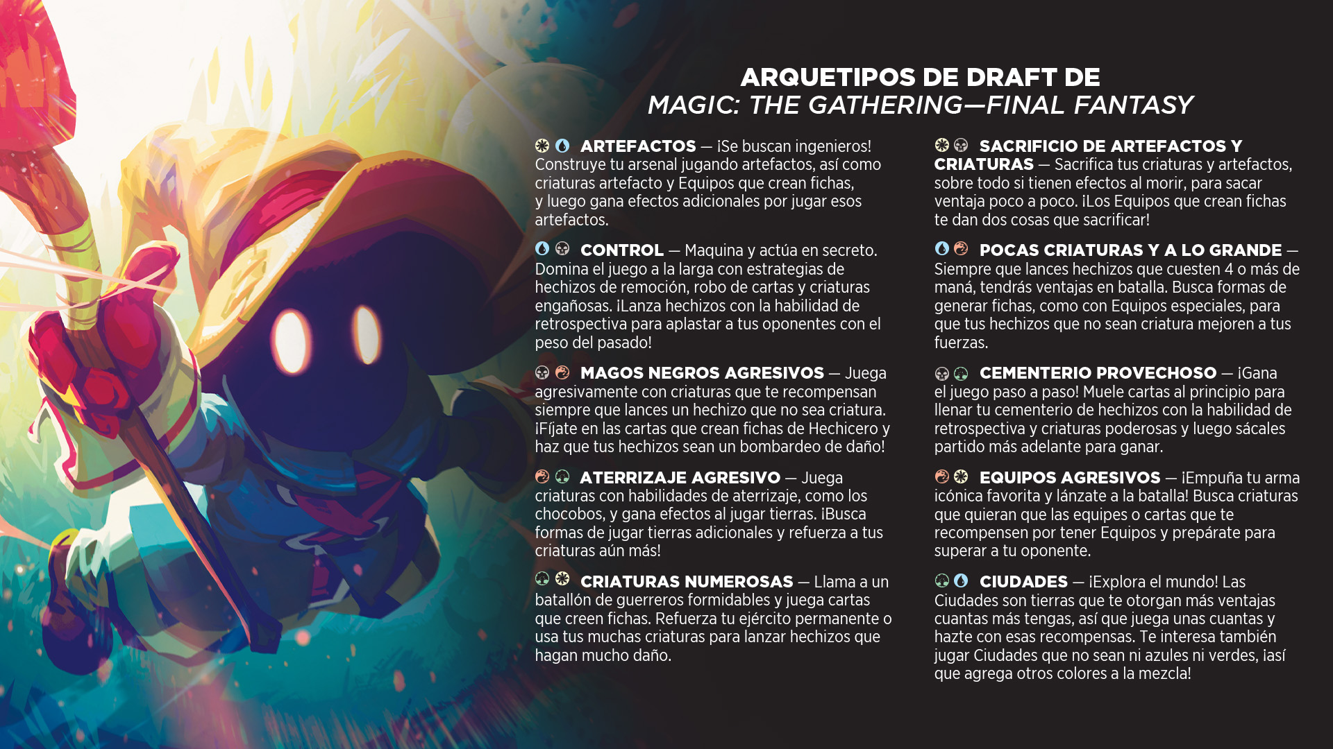 Arquetipos de draft de FIN