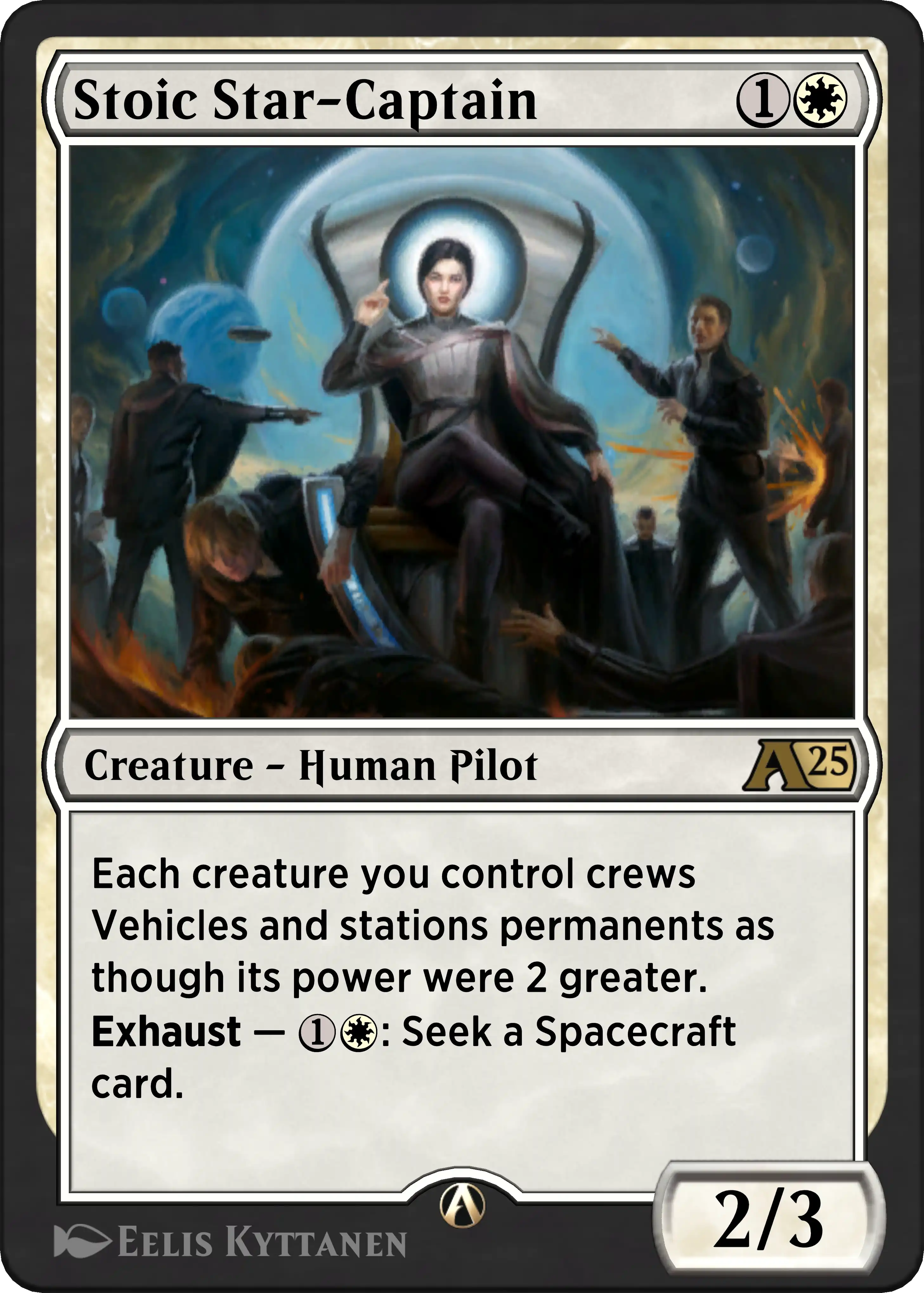 Stoic Star-Captain rebalanced Alchemy card